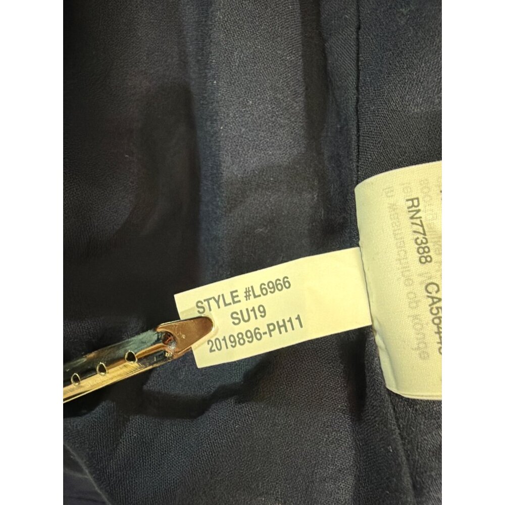 NWOT J.Crew Factory Womens Floral Maxi Dress Size 14 Linen Blend Cottagecore - Picture 6 of 16